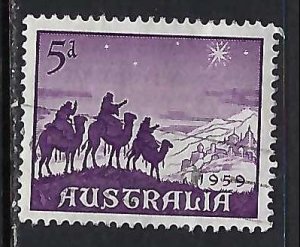 Australia 334 VFU CHRISTMAS Z5380