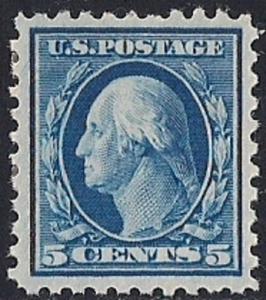 428 5 cent Washington, Stamp mint OG H EGRADED VF 78