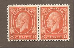 Canada  Scott #200 Pair  Mint H  Scott CV. $90.00