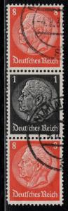 Germany Scott # 420 (2), 415, used, se-tenant, Mi # S138