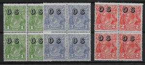 AUSTRALIA Officials: 1932-33 GV Heads 1d green - 32009
