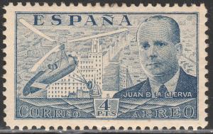 SPAIN C115, 4PTS DE LA CIERVA AUTOGYRO, UNUSED. F-VF. (227)