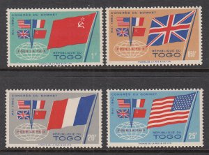 Togo 382-385 MNH VF