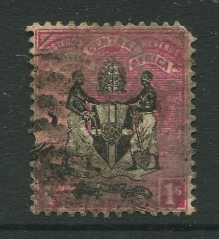 British Central Africa -Scott 25 - Definitive Issue-1895 -Used -Single 1/- Stamp