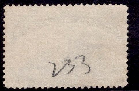 US Stamp #233 4c Columbian USED SCV $8.00