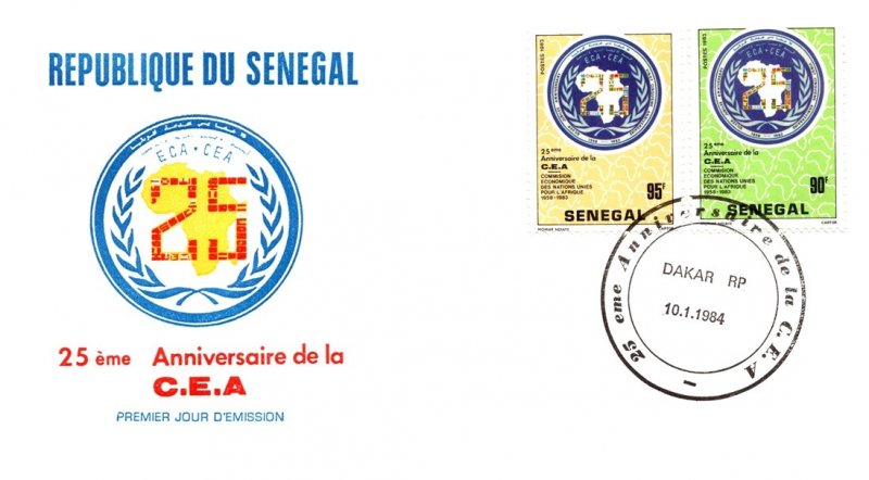 Senegal, Worldwide First Day Cover