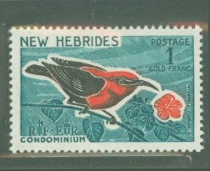 New Hebrides, British #104  Single