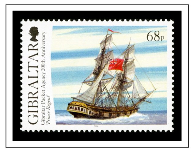 COLOR PRINTED GIBRALTAR 1886-2010 STAMP ALBUM PAGES (197 illustrated pages)