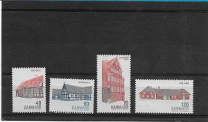 Denmark  Scott#  513-6  MNH