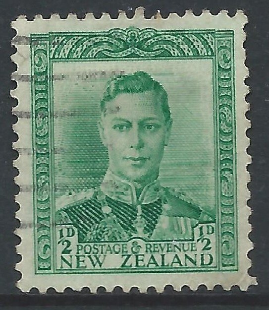 New Zealand 1938 - ½d green George VI - SG603 used