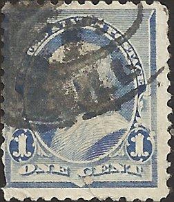 # 219 DULL BLUE USED BEN FRANKLIN SCV-0.75