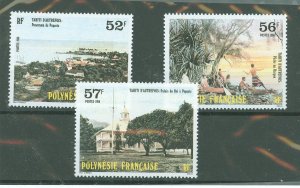 French Polynesia #433-435 Mint (NH) Single (Complete Set)