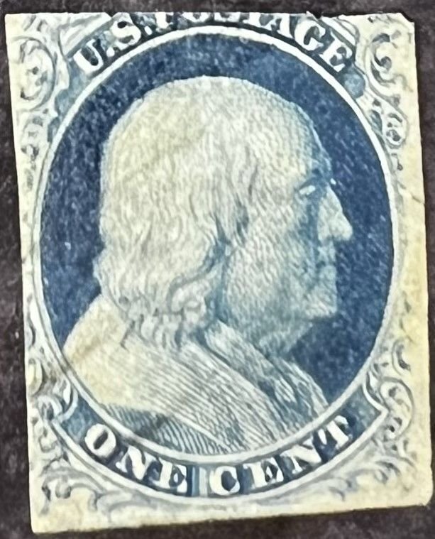 US #7 used with PSAG Cert.
