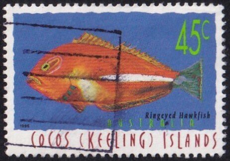 Cocos Islands #307 Used