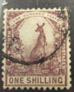 1889 New South Wales  Australia SC #82b  used stamp VF