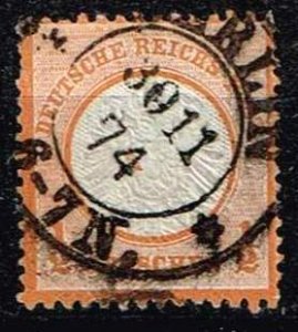 Germany 1872,Sc.#16 used, Eagle, small shield
