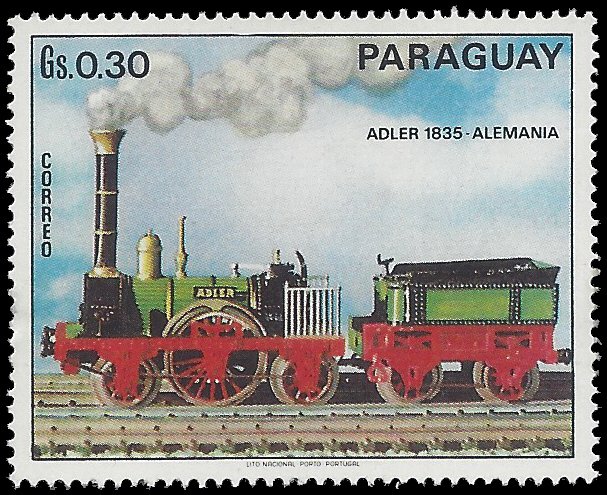 Paraguay #1399e 1972 Mint H