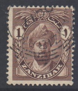 Zanzibar Scott 184 - SG299, 1926 Sultan 1c used