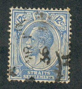 Straits Settlement #192 used single