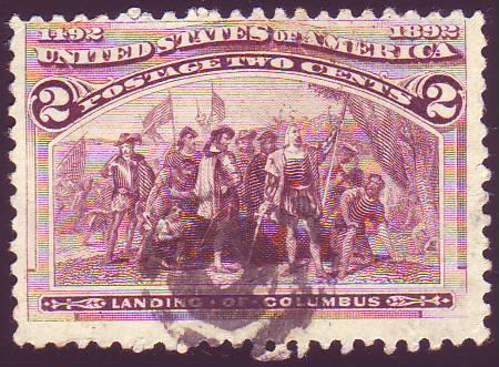U.S. #231 Landing of Columbus USED