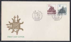 Norway Scott 727-8 FDC - 1978 Europa Issue