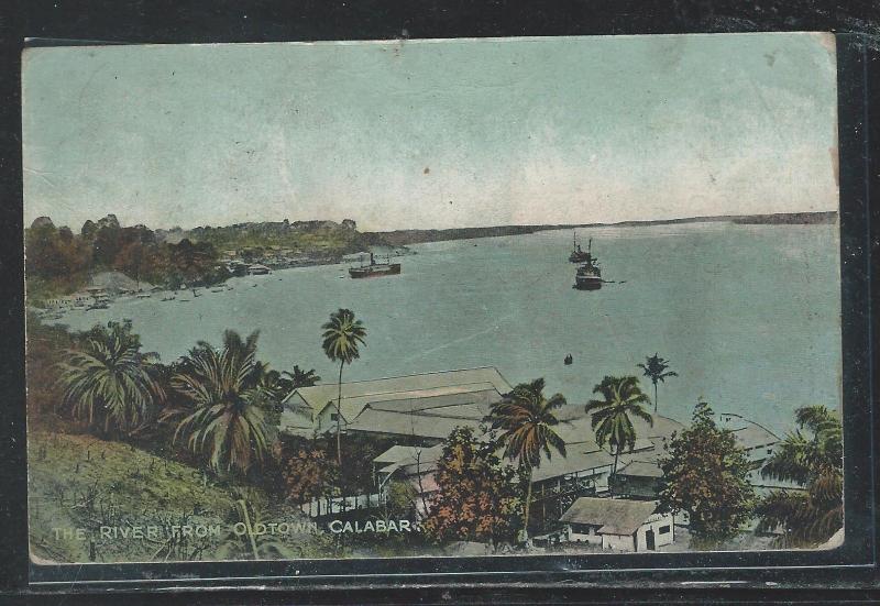 SOUTHERN NIGERIA  (P2709B) 1906   KE 1D PPC TO ENGLAND