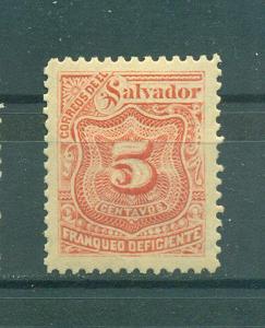 El Salvador sc# J12 mh cat value $1.10