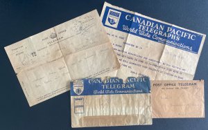 1945 Vancouver Canada Cover To Jack D Sutch  Fleet Air British POW Repatriated