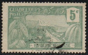 Guadeloupe Sc #57 Used