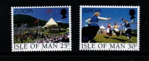 Isle of Man Sc 786-7 1998 Europa stamp set mint NH