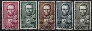 TOGO, 521-524, C45  MNH SET