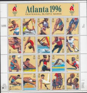 USA - 1996 Summer Olympic Games  Sc# 3068 - MNH (1369)