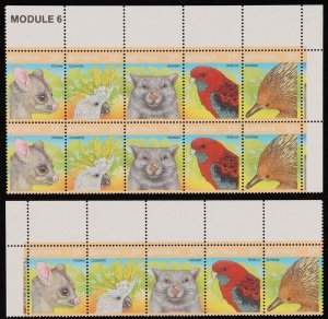 AUSTRALIA 1987 Wildlife 37c block. ACSC 1218za cat $120.