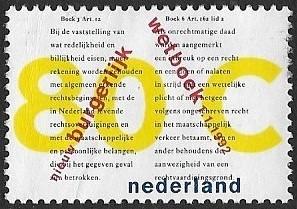 Netherlands - # 805 - New Civil Code - used (P13)