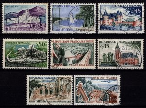 France 1961 Tourist Publicity Series, Part Set [Used]