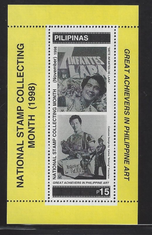 2575 Nat'l Stamp Collecting Month/Movies Siete Infantes de Lara CV$4