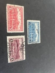 Czechoslovakia sc 137-139 u