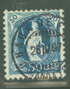 Switzerland #86a Used Single