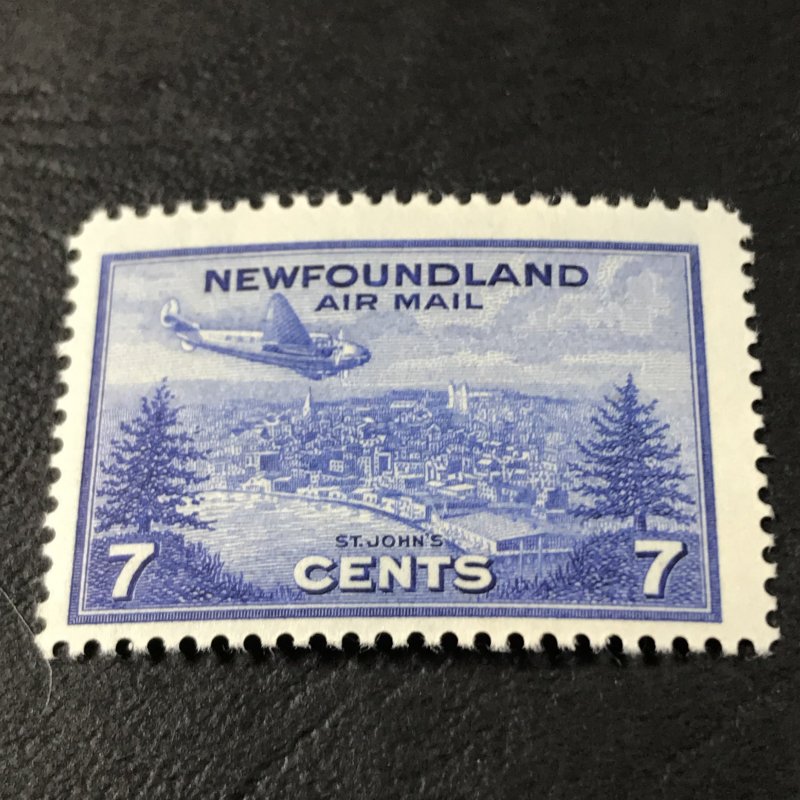 NEW FOUNDLAND # C19-MINT/NEVER HINGED----AIR/MAIL----1943