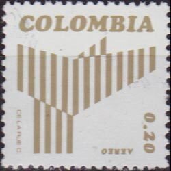 COLOMBIA 1974 - Scott# C599 Flight Symbol Set of 1 NH