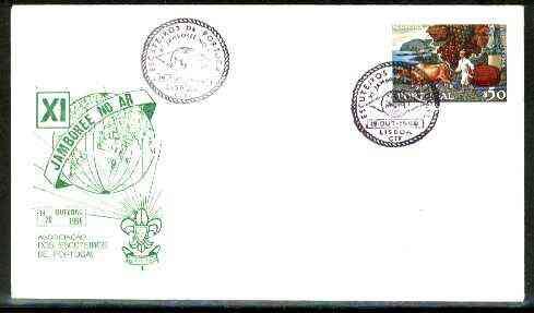 Portugal 1968 commemorative cover for 11th Scout Jamboree...