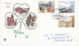 GB 1971 Ulster Paintings Stuart FDC Tunbridge Wells CDS VGC