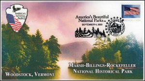 20-292, 2020, Marsh-Billings-Rockefeller, Event Cover, Pictorial Postmark, NHP
