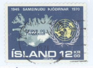 Iceland, Scott #427, Used