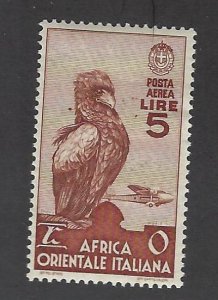 Italian East Africa  SC C9 Mint hr F-VF SCV$47.50.....Check a bargain!