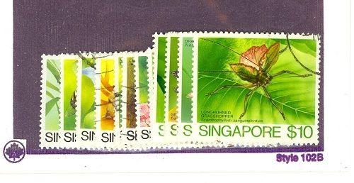 Singapore Scott 453-464     [ID#425091]