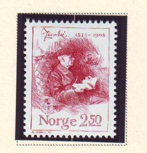Norway Sc 828 1983 Jonas Lie stamp mint NH