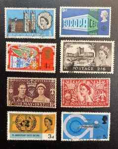 Great Britain LOT #234,313,371,440,452,522,523,585,601,605,722,826,MH22? Used