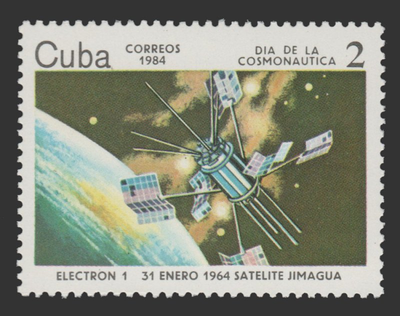 LATIN AMERICA 1984. SCOTT # 2693. UNUSED TOPIC: SPACE