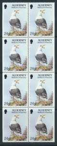 Alderney  SG A72ab  SC# 82b Booklet 1994 imprint  Birds  MNH see scan